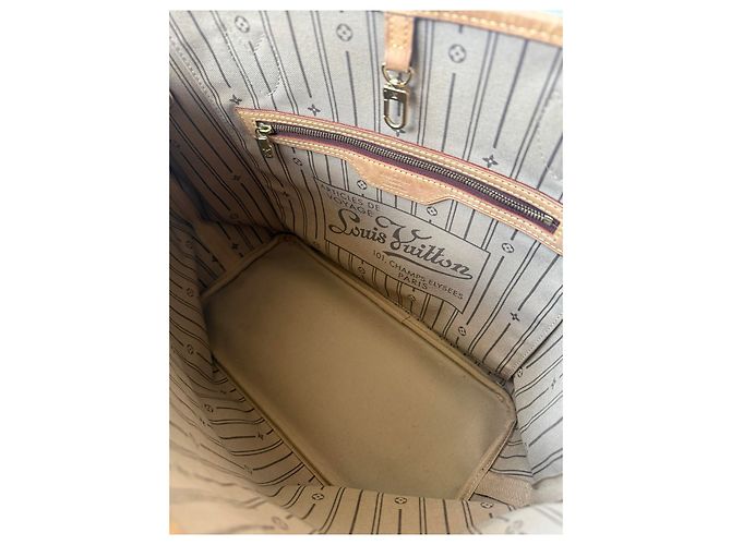 Louis Vuitton Neverfull Beige - vista 8