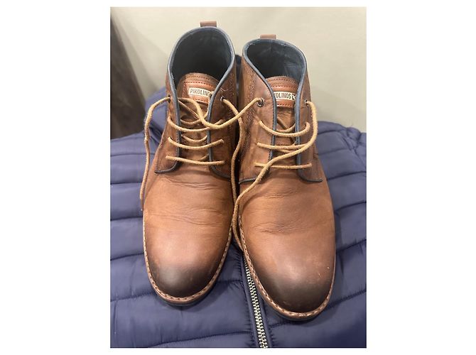 Autre Marque Stivaletti in pelle marrone Pikolinos - vista 5