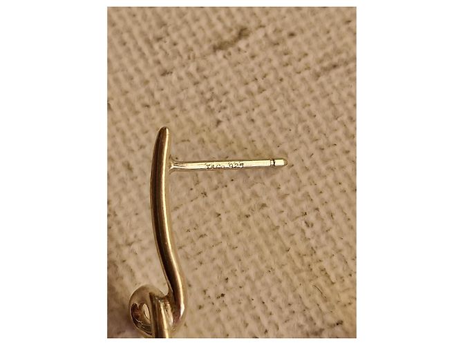 Orecchini Tiffany & Co. Argento e Calcedonia Blu - vista 4