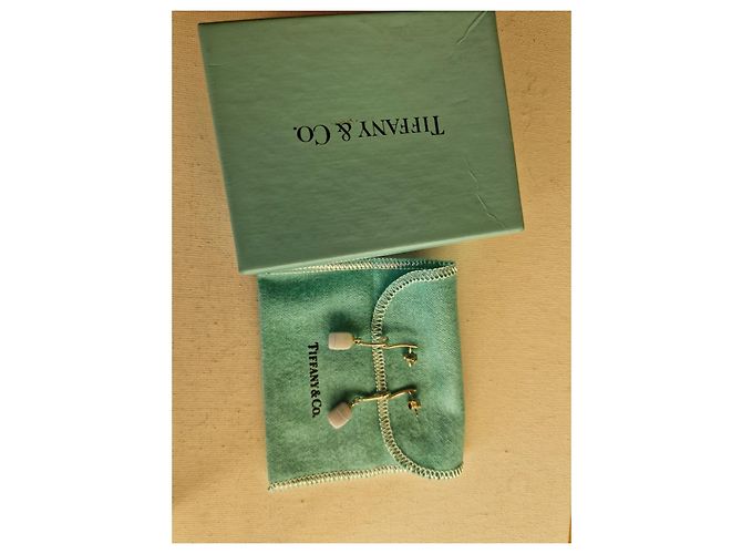 Orecchini Tiffany & Co. Argento e Calcedonia Blu - vista 8