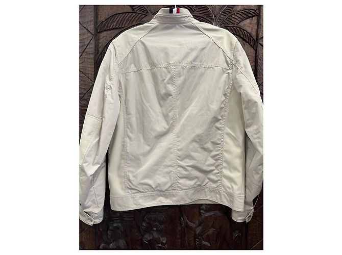 Autre Marque Giacca Delahaye Racing Beige - vista 3