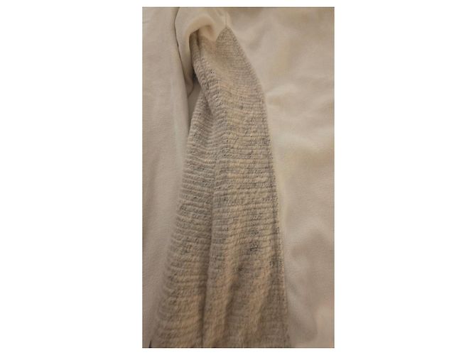 Autre Marque Giacca in pile CMP ricami floreali Bianco Multicolore Grigio - vista 10
