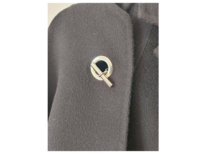 Hermès Jacke aus schwarzem Kaschmir - Ansicht 5