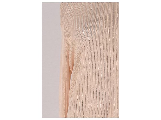 Autre Marque LOULOU DE SAISON Beiger Pullover aus Viskose gerade Schnitt - Ansicht 3