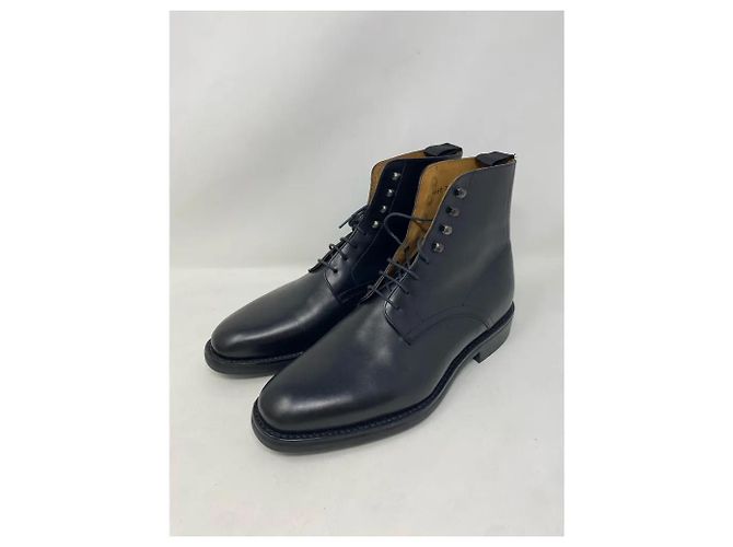 Autre Marque Gibson Black Leather Boots - view 2
