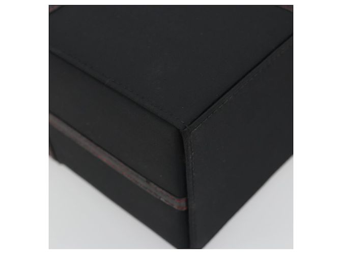 Christian Dior Hand Bag Nylon Black Silver - vista 11