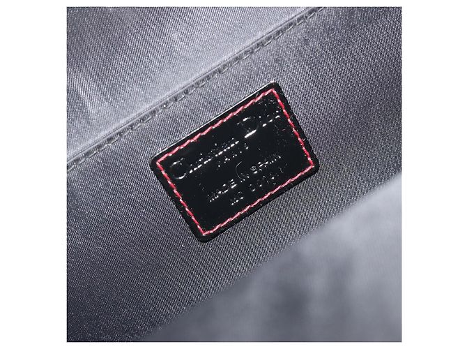 Christian Dior Hand Bag Nylon Black Silver - vista 17