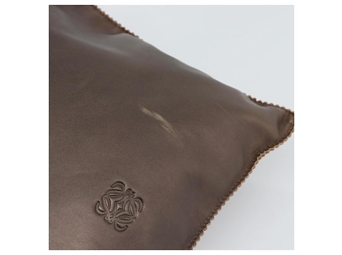 LOEWE Tote Bag Leather Bronze - vista 10