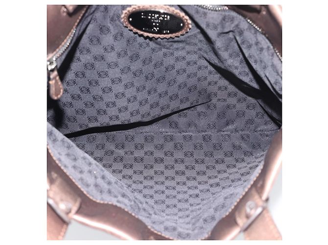 LOEWE Tote Bag Leather Bronze - vista 11