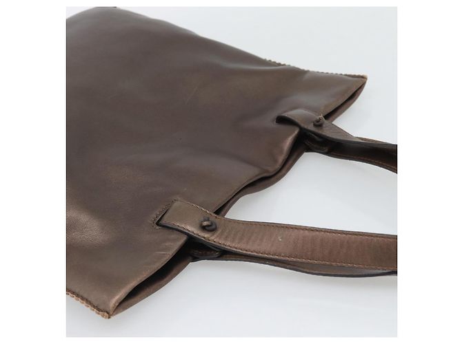 LOEWE Tote Bag Leather Bronze - vista 6