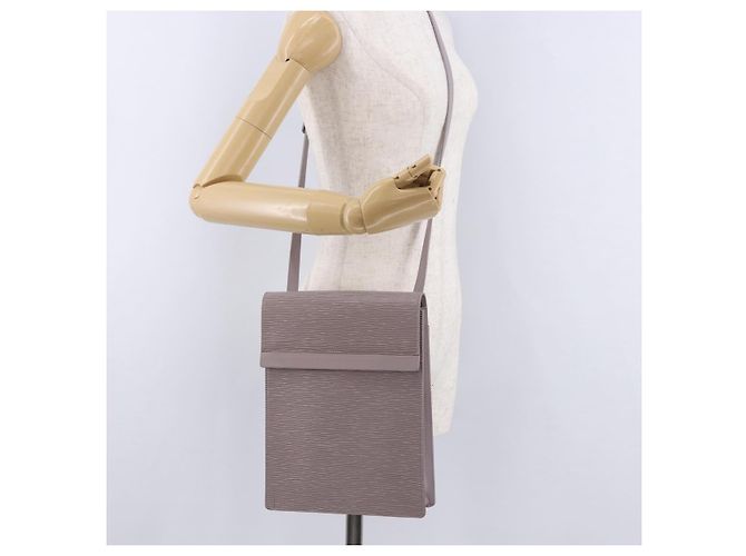 LOUIS VUITTON Epi Ramatuelle Shoulder Bag Lilac M5247B LV - vista 22