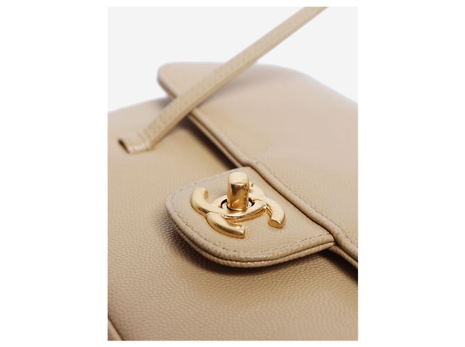 Chanel Bolso Coco Flap Preppy 2026 Beige - vista 8