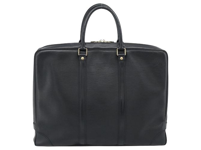 LOUIS VUITTON Epi Porte Documents Voyage Business Bag Black M54472 - vista 2