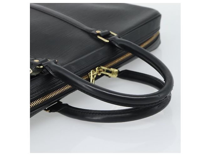 LOUIS VUITTON Epi Porte Documents Voyage Business Bag Black M54472 - vista 7