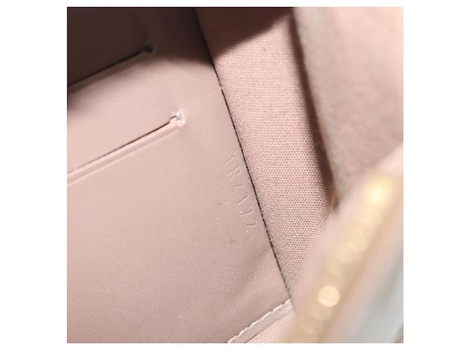 LOUIS VUITTON Monogram Vernis Rossmore MM Rose Velur M91589 LV - vista 12