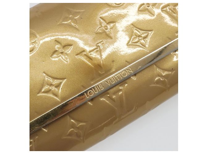 LOUIS VUITTON Monogram Vernis Rossmore MM Rose Velur M91589 LV - vista 19