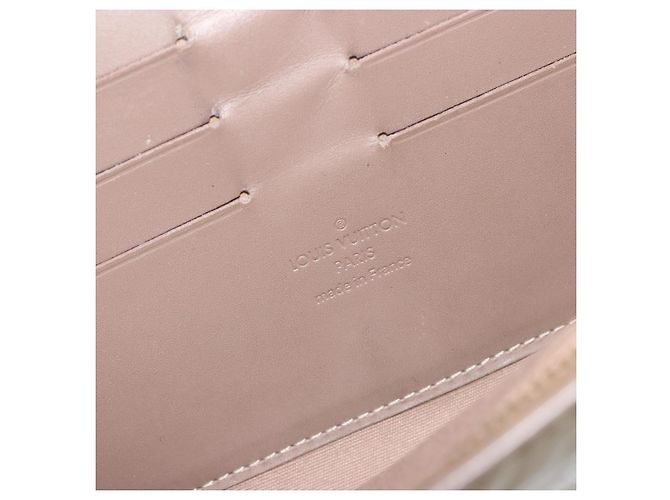 LOUIS VUITTON Monogram Vernis Rossmore MM Rose Velur M91589 LV - vista 21
