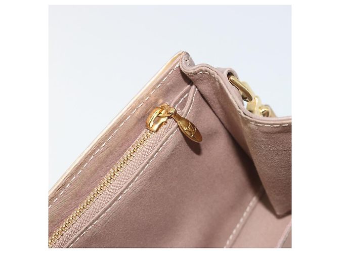 LOUIS VUITTON Monogram Vernis Rossmore MM Rose Velur M91589 LV - vista 24