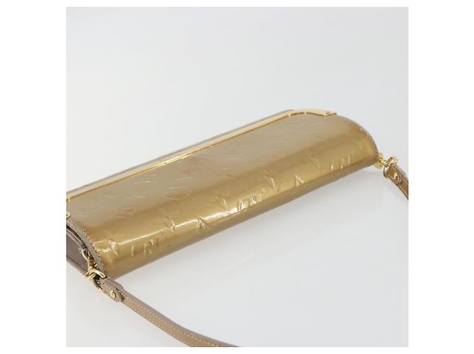 LOUIS VUITTON Monogram Vernis Rossmore MM Rose Velur M91589 LV - vista 6