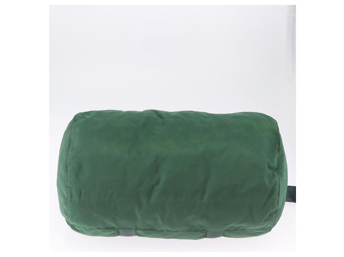 PRADA Boston Bag Nylon 2way Green Silver - Ansicht 11