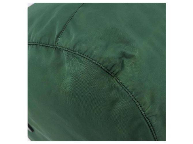 PRADA Boston Bag Nylon 2way Green Silver - Ansicht 12
