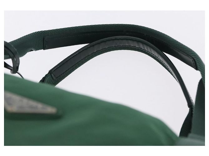 PRADA Boston Bag Nylon 2way Green Silver - Ansicht 8