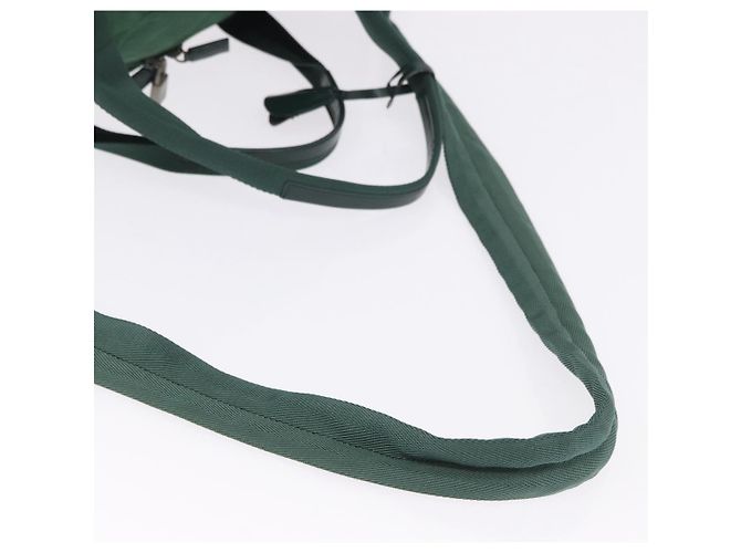 PRADA Boston Bag Nylon 2way Green Silver - Ansicht 9