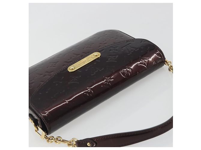 LOUIS VUITTON Monogram Vernis Rodeo Drive Bag Amarante M93598 LV - vista 6