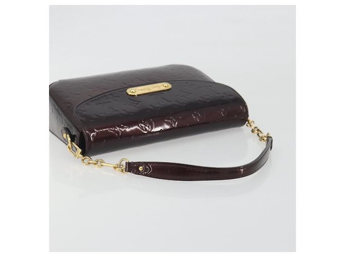 LOUIS VUITTON Monogram Vernis Rodeo Drive Bag Amarante M93598 LV - vista 7