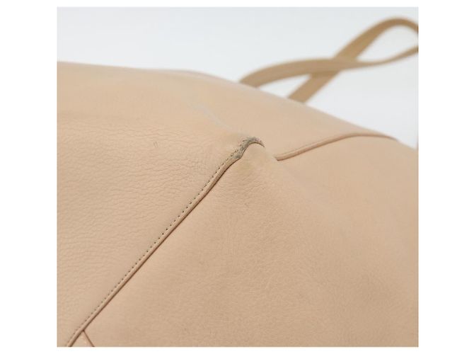 Céline CELINE Tote Bag Leder Beige - Ansicht 10