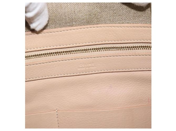 Céline CELINE Tote Bag Leder Beige - Ansicht 15