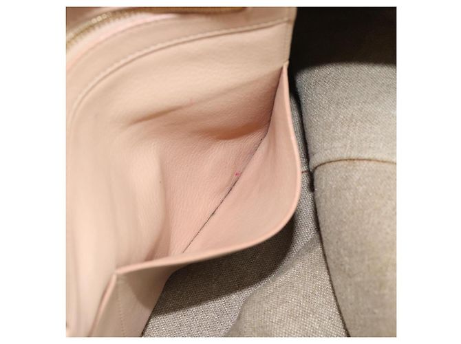Céline CELINE Tote Bag Leder Beige - Ansicht 21