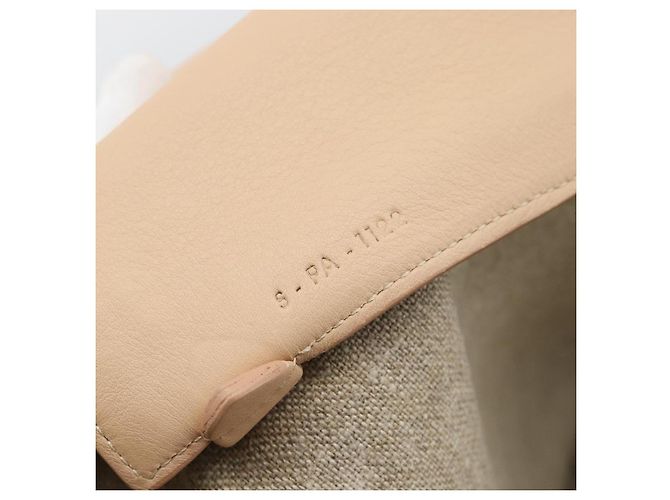 Céline CELINE Tote Bag Leder Beige - Ansicht 22