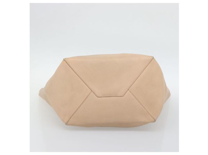 Céline CELINE Tote Bag Leder Beige - Ansicht 9