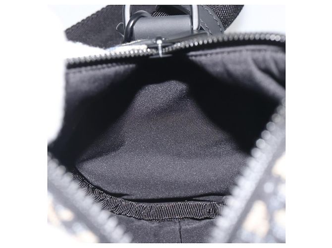 Christian Dior Trotter Canvas Shoulder Bag Navy - vista 17