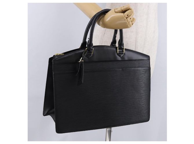 LOUIS VUITTON Epi Riviera Hand Bag Black M48182 LV - vista 22