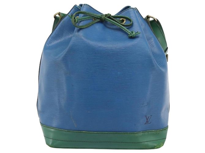 LOUIS VUITTON Epi Noe Shoulder Bag Green Blue M44044 LV - vista 13