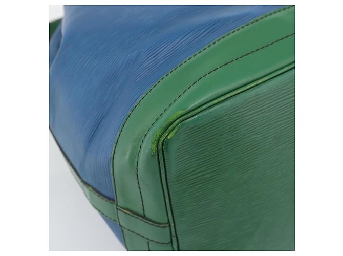 LOUIS VUITTON Epi Noe Shoulder Bag Green Blue M44044 LV - vista 16