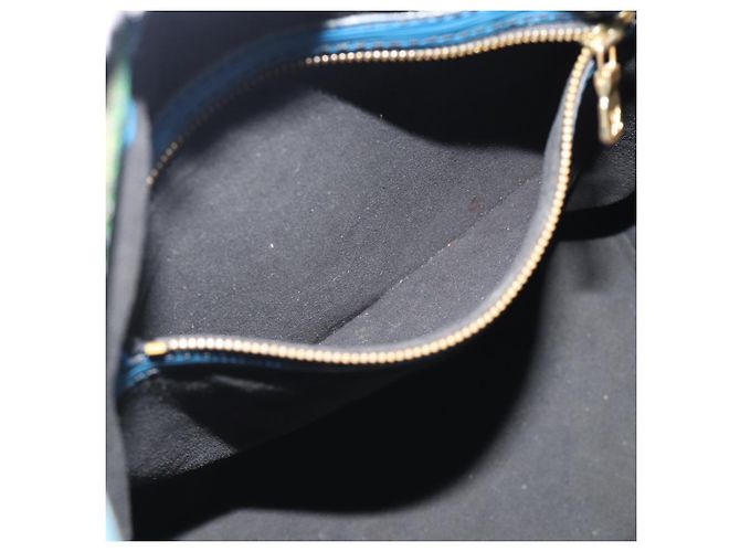LOUIS VUITTON Epi Noe Shoulder Bag Green Blue M44044 LV - vista 20