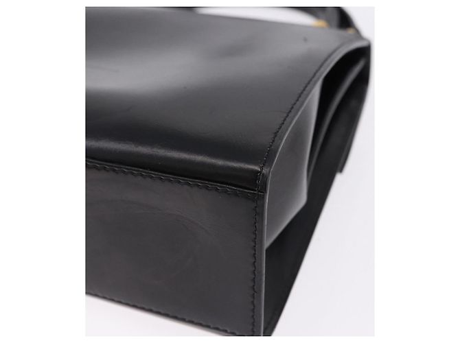Céline CELINE Handtasche Leder 2way Schwarz Gold - Ansicht 15