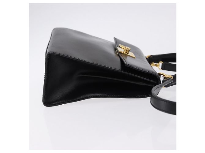 Céline CELINE Handtasche Leder 2way Schwarz Gold - Ansicht 4