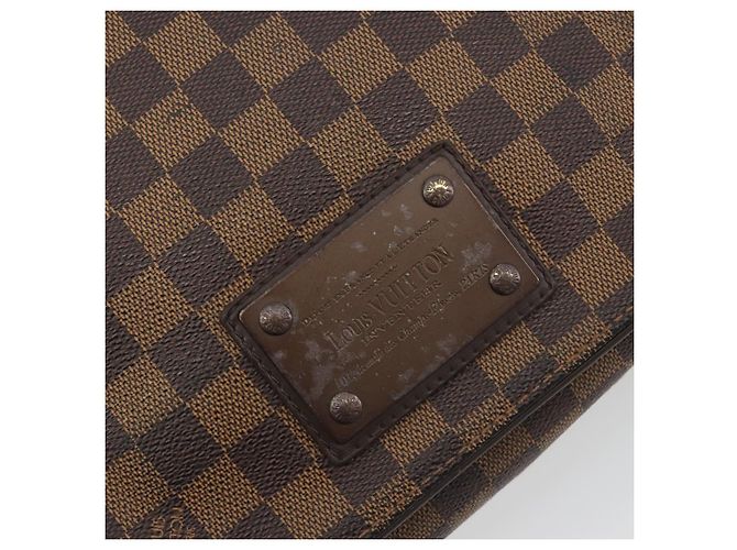 LOUIS VUITTON Damier Ebene Brooklyn PM Shoulder Bag N51210 LV - vista 17