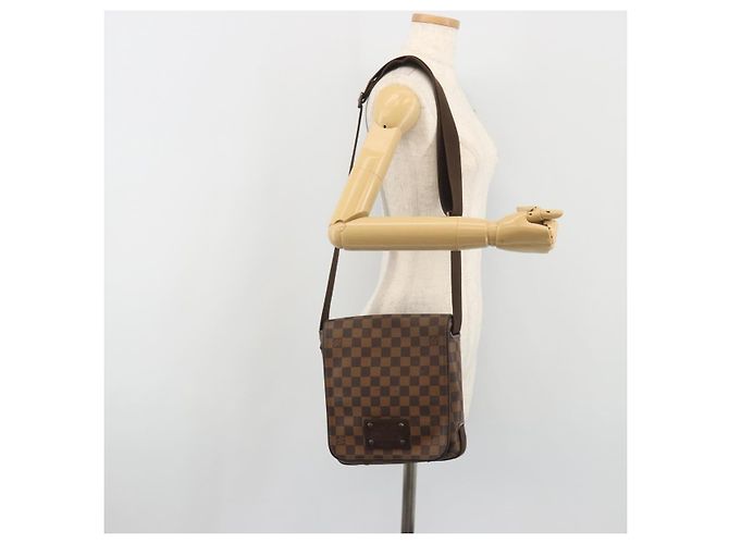 LOUIS VUITTON Damier Ebene Brooklyn PM Shoulder Bag N51210 LV - vista 23