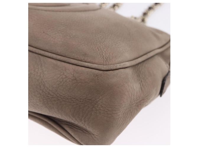 GUCCI Interlocking Shoulder Bag Leather Beige Gold 308983 - vista 12