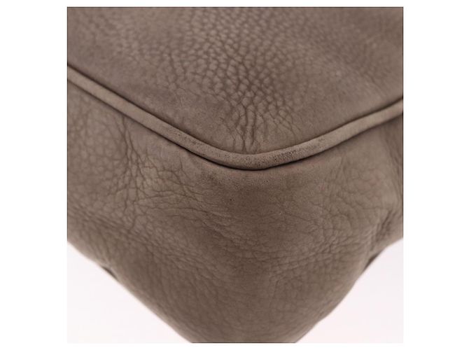 GUCCI Interlocking Shoulder Bag Leather Beige Gold 308983 - vista 14