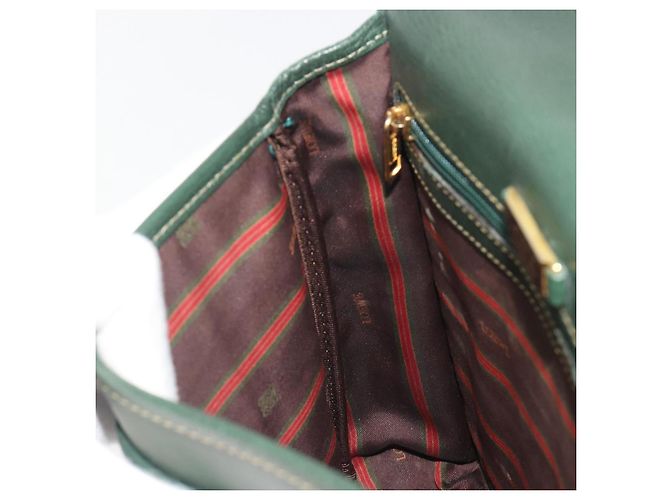 LOEWE Velazquez Schultertasche Leder Blau Goldfarben - Ansicht 19