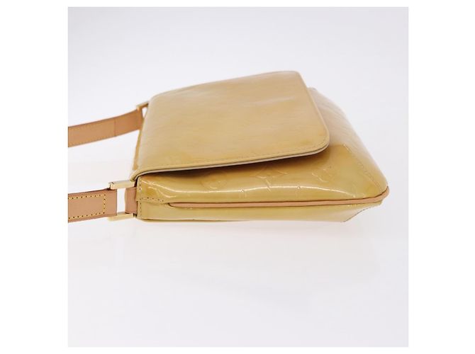 LOUIS VUITTON Monogram Vernis Thompson Street Bag Beige M91301 LV - vista 6