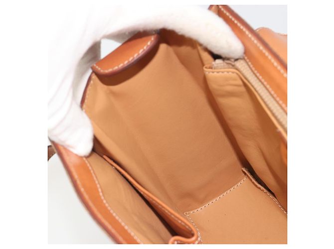 Céline CELINE Macadam Canvas Hand Bag PVC Leather 2way Brown Gold - vista 21