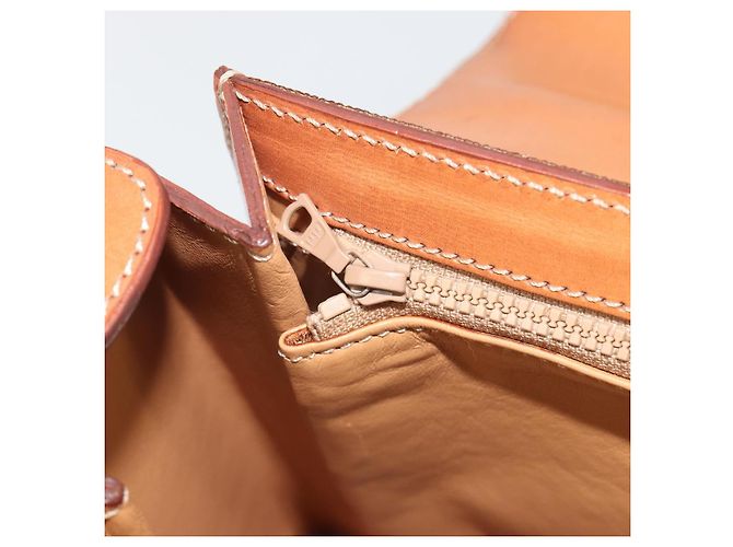 Céline CELINE Macadam Canvas Hand Bag PVC Leather 2way Brown Gold - vista 22