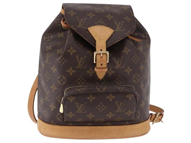 LOUIS VUITTON Monogram Montsouris MM Backpack M51136 LV - vista 13